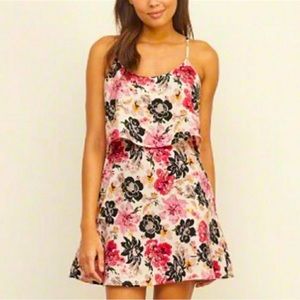 Abercrombie & Fitch Floral Tank Dress Tiered small